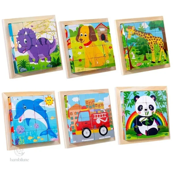 Jeu de construction simple et amusant pour jeunes enfants