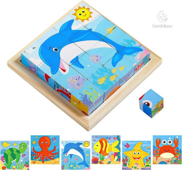 Ensemble de puzzle 3D adapté aux enfants dès 1 an