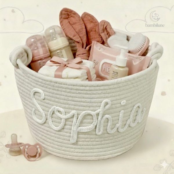 CuddleBasket – Panier à langer personnalisé pour bébé - vue 3