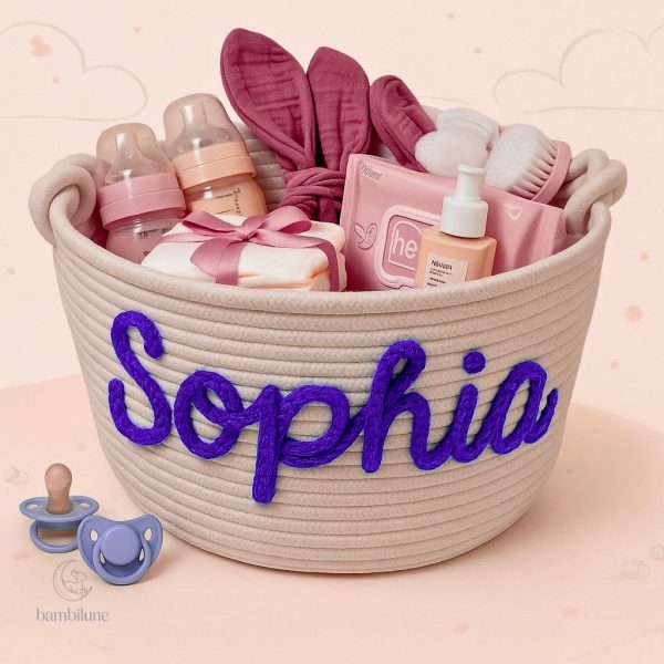 CuddleBasket – Panier à langer personnalisé pour bébé - vue 4