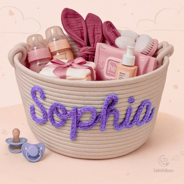 CuddleBasket – Panier à langer personnalisé pour bébé - vue 5