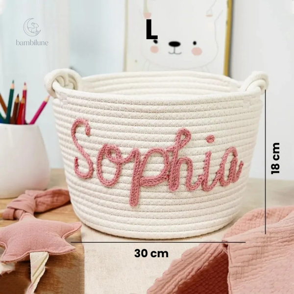 Panier à langer doux et accueillant pour votre bébé