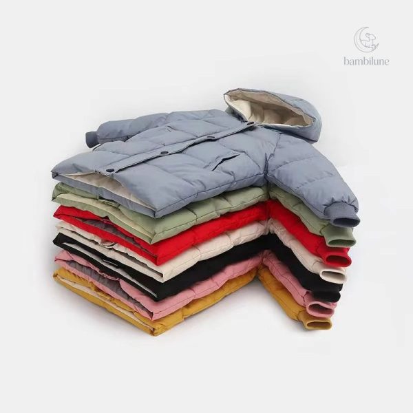 Vêtement d'automne pour enfants : CuddleCoat en coton