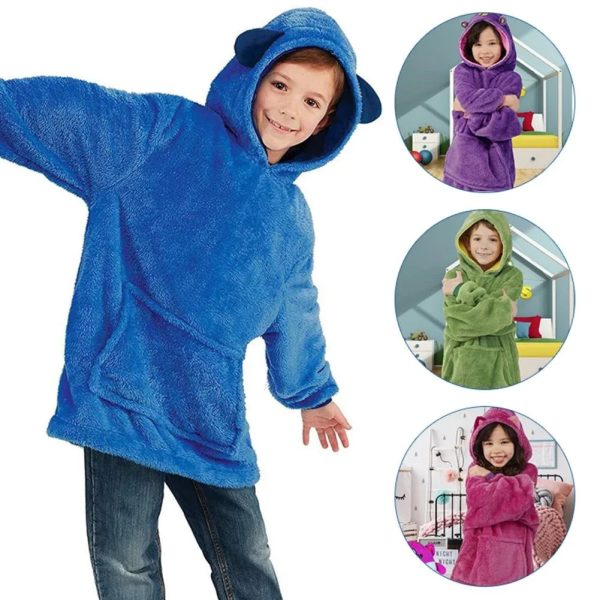 Sweat à capuche ludique pour le confort des enfants