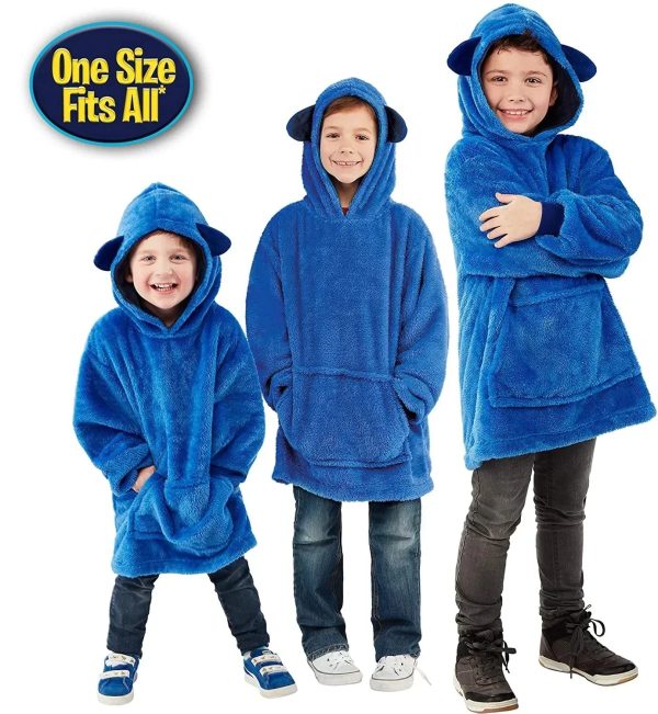 CuddleHoodie - Vêtement chaud et amusant pour les petits