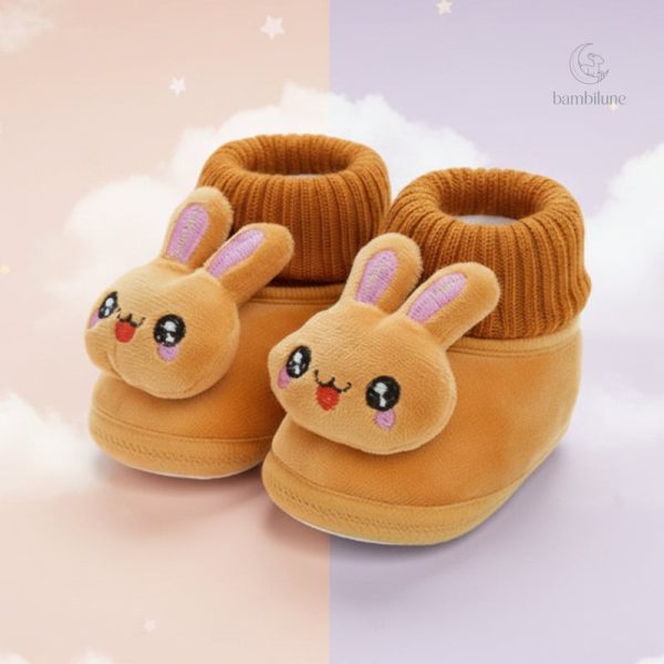 Chaussons antidérapants pour bébés actifs