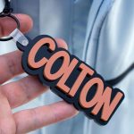 Porte-clés original en acrylique, idéal pour cadeaux