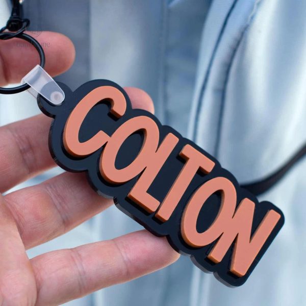 Porte-clés original en acrylique, idéal pour cadeaux