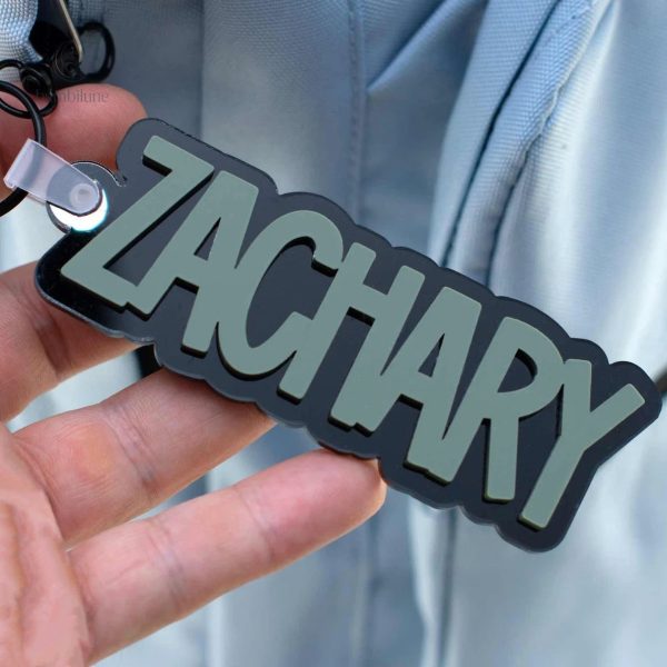Porte-clés unique en acrylique, parfait pour tous les styles