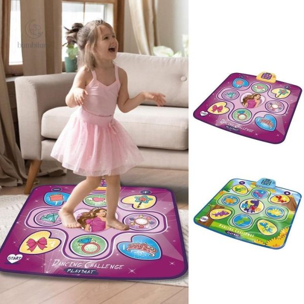 Tapis de danse interactif pour enfants de 2 à 3 ans