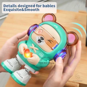 Dancing Bear Robot, jouet éducatif pour l'éveil des tout-petits
