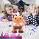 Jouet interactif avec une vache mignonne qui danse