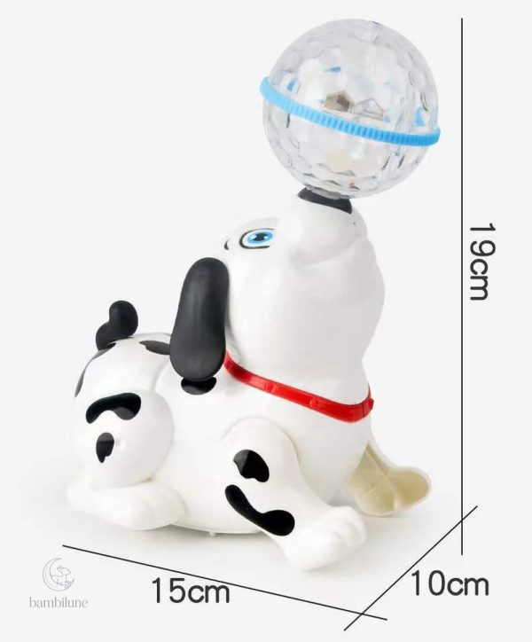 Chien dansant coloré, idéal pour le jeu en famille