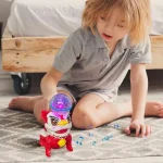 Lion dansant avec musique et lumières pour les tout-petits