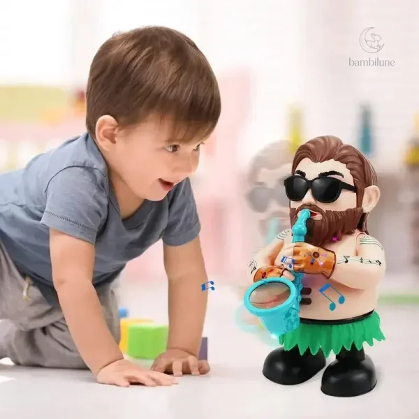Saxophone danseur, idéal pour éveiller les tout-petits