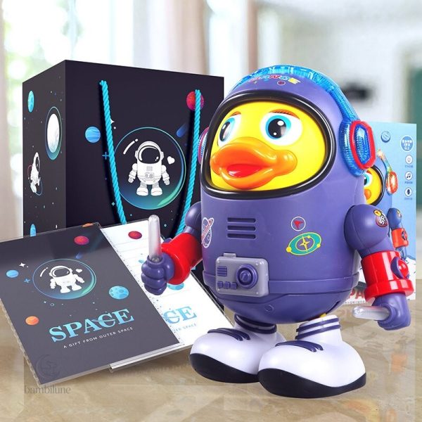 Dancing Space Duck, un compagnon ludique pour les jeunes enfants