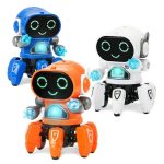 Dancing Spin Robot en pleine action lumineuse