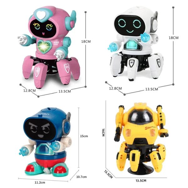 Robot ludique qui danse et brille