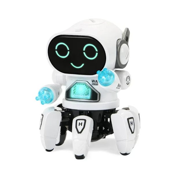Robot jouet qui s'anime en musique