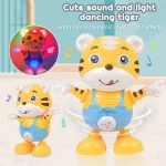 Robot tigre dansant pour le développement musical des enfants