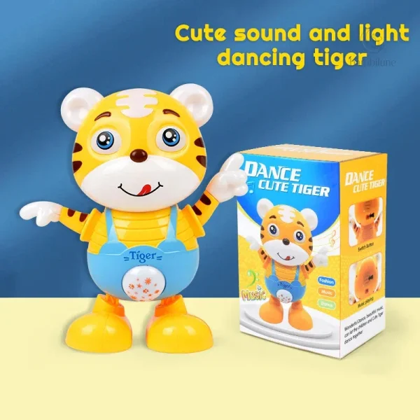 Dancing Tiger Robot, compagnon ludique pour l'éveil des bébés