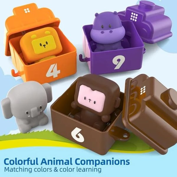 Jeu d'éveil sur rails pour les enfants de 1 à 2 ans