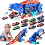 Dino Car - Voiture jouet adaptée aux enfants de 4 à 5 ans