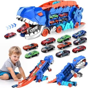 Dino Car - Voiture jouet adaptée aux enfants de 4 à 5 ans