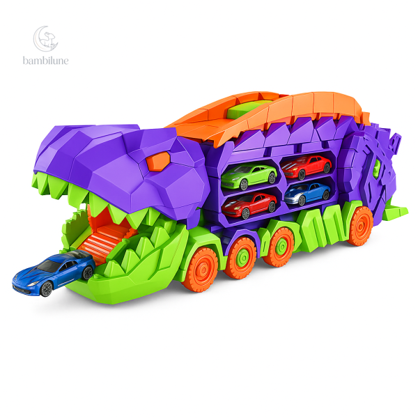 Dino Power - Voiture jouet pour développer la motricité des enfants