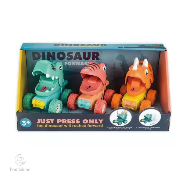 Voiture Dino adaptée aux enfants de 2 à 3 ans