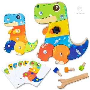 Dino Screwdriver Board - Jouet sensoriel pour enfants de 4 à 5 ans