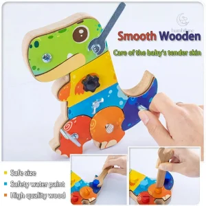 Tableau de vis pour stimuler la créativité des enfants