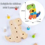 Jouet éducatif pour apprendre en jouant avec des dinosaures