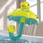 Dino Shower Spin – Jouet de bain parapluie amusant