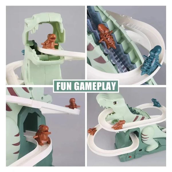 Jeu de glisse Dino Slide adapté aux enfants de 3 à 4 ans