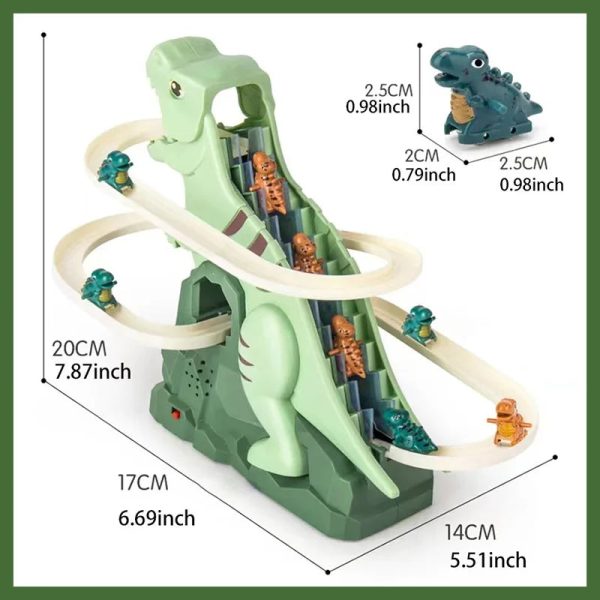 Activité ludique avec le Dino Slide pour les petits aventuriers