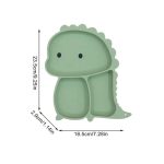 Vaisselle pour enfants - Ensemble ludique en silicone
