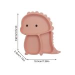 Set de vaisselle Dino - Idéal pour les repas des tout-petits