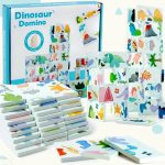 DinoDomino – Jeu de société amusant pour les tout-petits