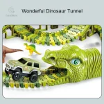 Circuit de course Dino pour jeunes enfants