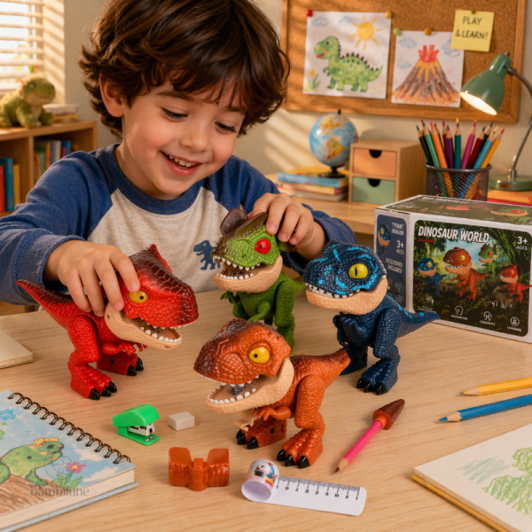 Jouet éducatif dinosaure pour enfants de 3 à 4 ans