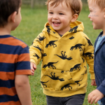 Vêtement d'automne chaud et respirant pour enfants