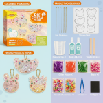 Amusement créatif avec le kit de porte-clés en cristal