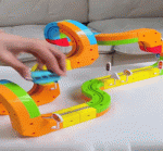 Circuit de train modulable et amusant