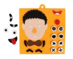 Créer des visages expressifs avec le puzzle DIY pour jeunes enfants