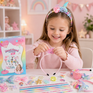Kit bandeaux DIY créatif pour enfants de 3 à 4 ans
