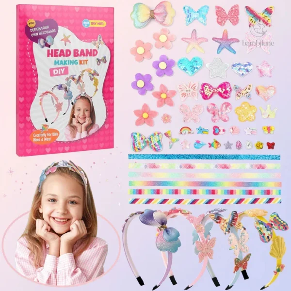 Bandeaux faits maison : jeu éducatif pour petits