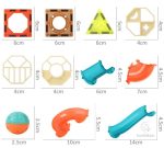 Set amusant de circuit à billes pour l'éveil des enfants