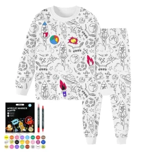DIY Pyjama Set pour enfants – Couleurs et rêves