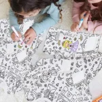 Pyjama pour enfants avec motifs colorés